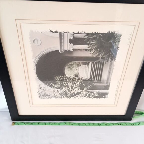 Alan Blaustein Le Jardin Florentine Provence France Framed Art Print 18x18 - Picture 2 of 9